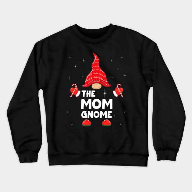 The Mom Gnome Matching Family Christmas Pajama Crewneck Sweatshirt by Foatui